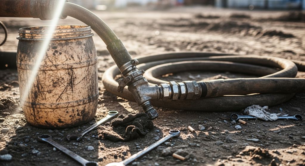 Extracción de combustible equivocado en Corpa