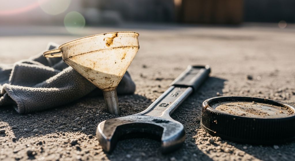 Extracción de combustible equivocado en Ibiza