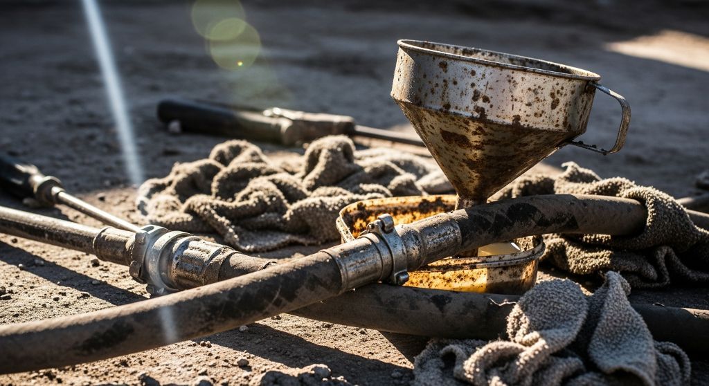 Servicio de Extracción de combustible equivocado en Los Santos De La Humosa