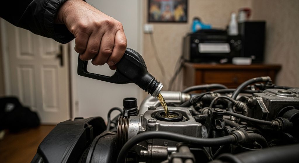 Extracción de combustible equivocado en Simancas