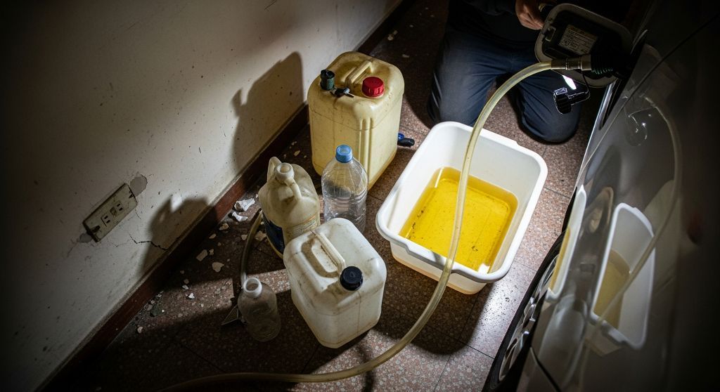 Servicio de Traslado de vehículo por error de combustible en Griñón